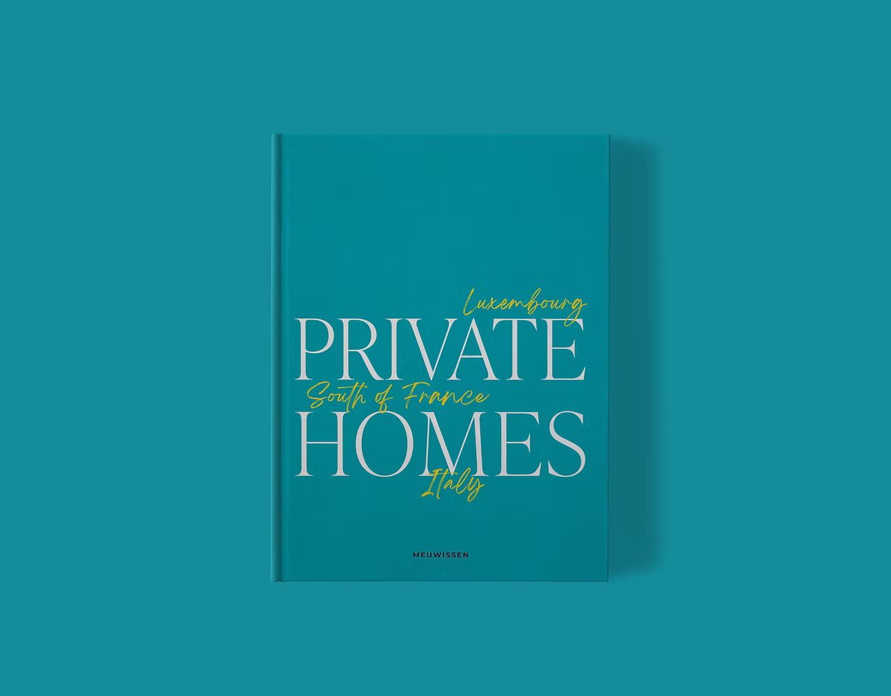 Private Homes coffee table book